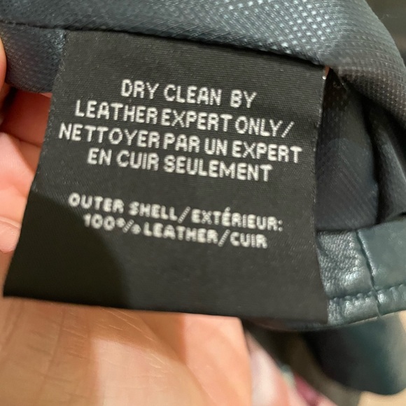 Deep Teal Italian Leather jacket - Picture 3 of 6